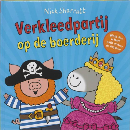 Cover van het boek 'Verkleedpartij op de boerderij'