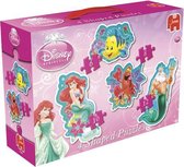 Disney Ariel 4in1 Shape Puzzle