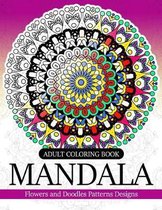 Adult Coloring Book Mandala