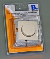 Gradateur intégré Berker S1 + plaque centrale 360 W crème électronique