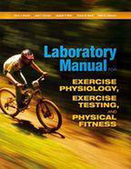 Laboratory Manual for Exercise Physiology, Exercise Testing, ... - cover