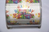 Paper design toiletpapier 00209 Happy Birthday