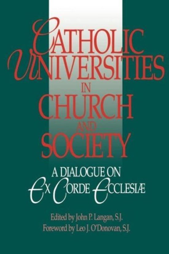 Catholic Universities in Church and Society - cover
