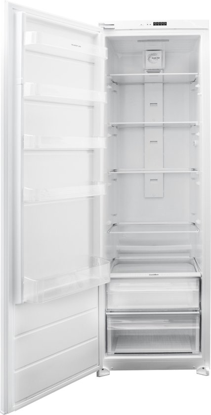 Koelkast: Inventum IKK1785S koelkast Ingebouwd Wit 300 l 178 cm sleepdeur, van het merk Inventum