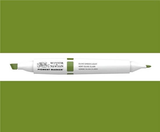 Winsor & Newton Pigment Marker Olive Green Light 0202/085