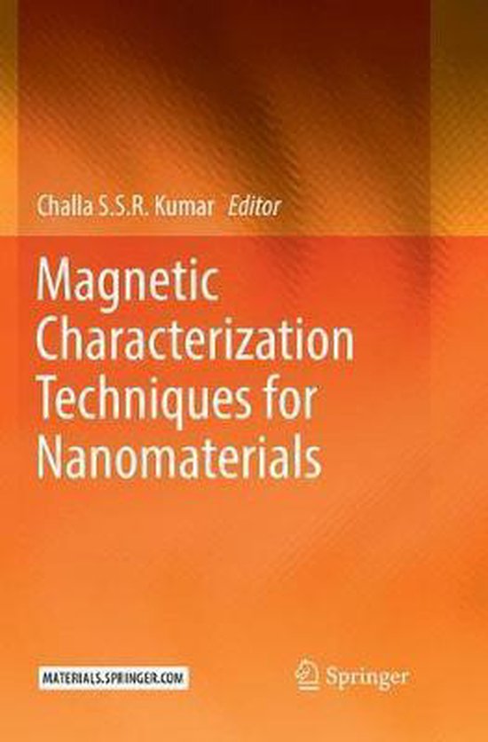 Magnetic Characterization Techniques for Nanomaterials - cover
