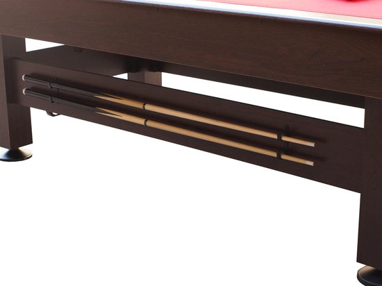 Cougar Saphir Pooltafel - 7ft. biljarttafel - 220 x 110 cm speelveld - Incl. ballen, 2 keuen, triangel en krijt van Cougar — afbeelding 4