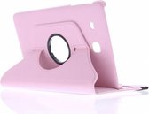 360º Draaibaar hoes Samsung Galaxy Tab E 9.6 (T560) - Licht roze