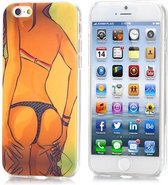 Sexy Girl Flexibel TPU Hoesje iPhone 6 / 6s