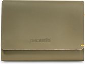 PACSAFE RFIDsafe TEC Trifold Wallet - Portemonnee - Groen (Utility)