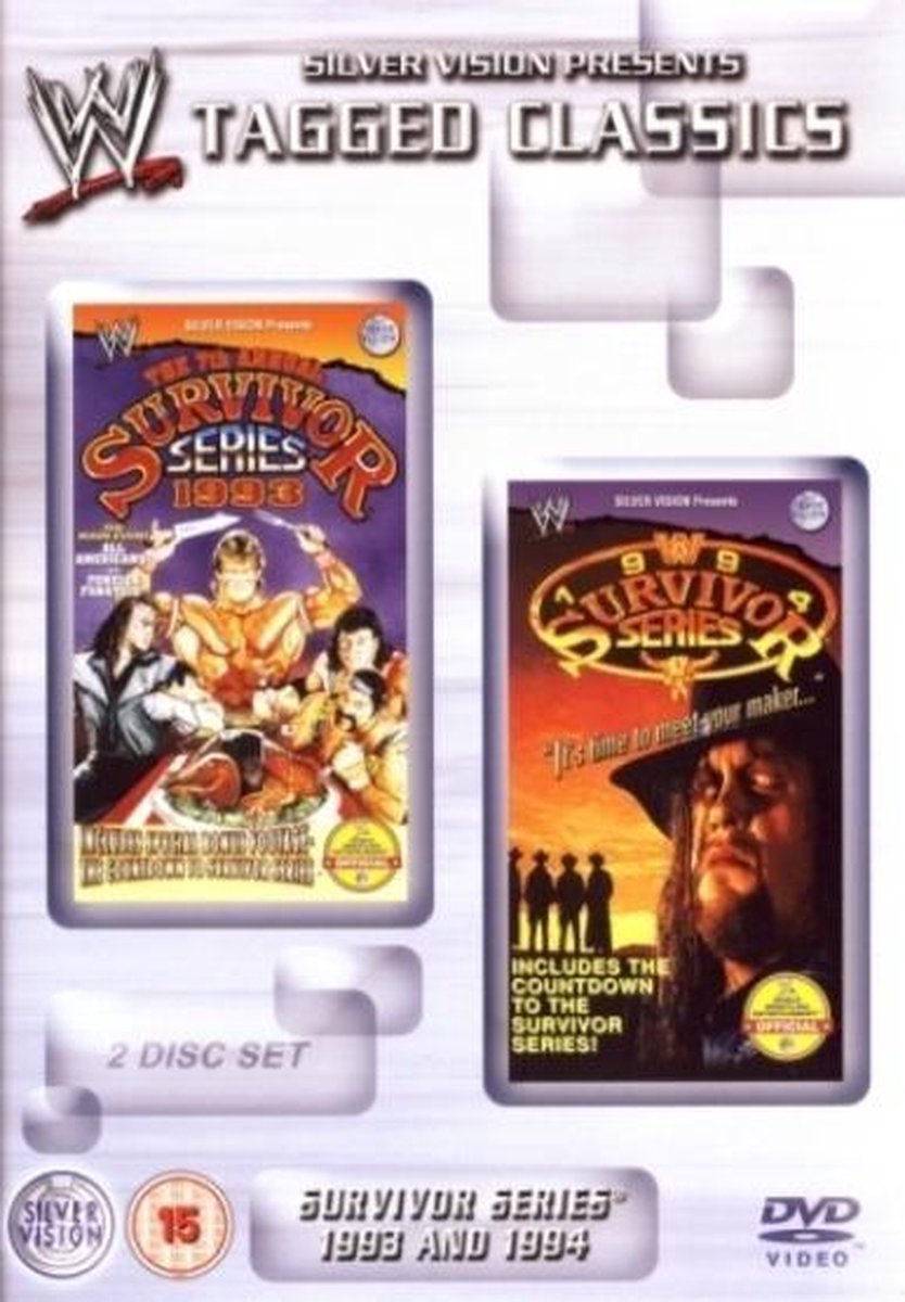 DVD WWE Tagged Classics: Survivor Series 1993 and 1994