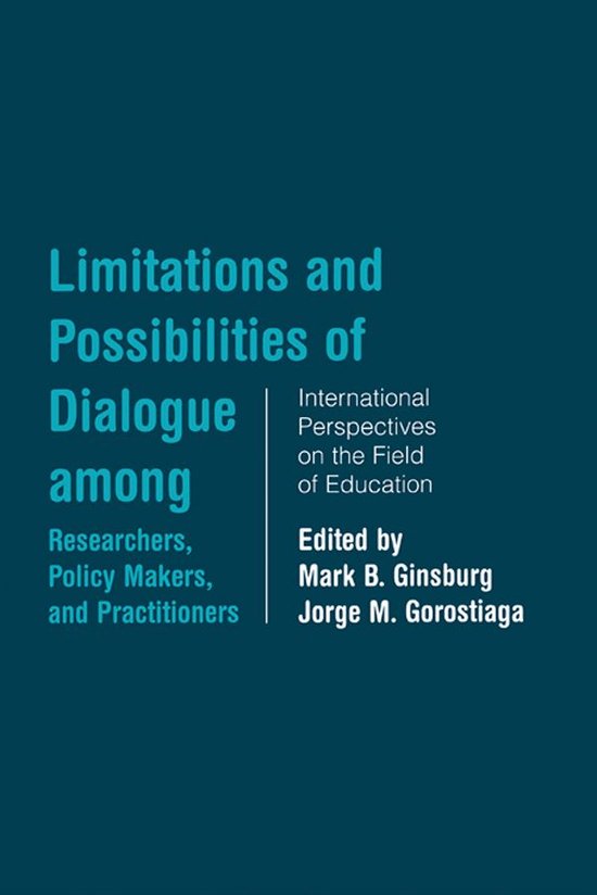 Limitations and Possibilities of Dialogue Among Researchers, ... - cover