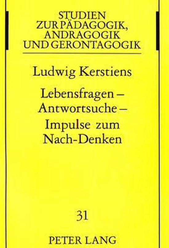 Lebensfragen - Antwortsuche - Impulse zum Nach-Denken - cover