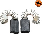 Koolborstelset voor Milwaukee frees/zaag B2E16RLD - 5x10x15mm