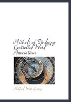 Methods of Studying Controlled Word Associations