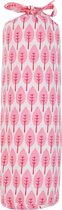 Taftan - Hoeslakentje - Hertje roze - 40 x 80 cm - Roze