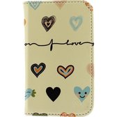 Mobilize Magnet Book Card Stand Case Samsung Galaxy Young 2 I Love You