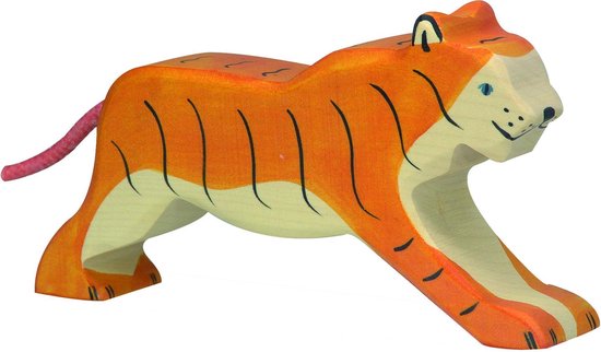 Holztiger lopende tijger