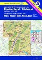 Wassersport-Wanderkarte 03. Deutschland-Südwest 1 : 450 000