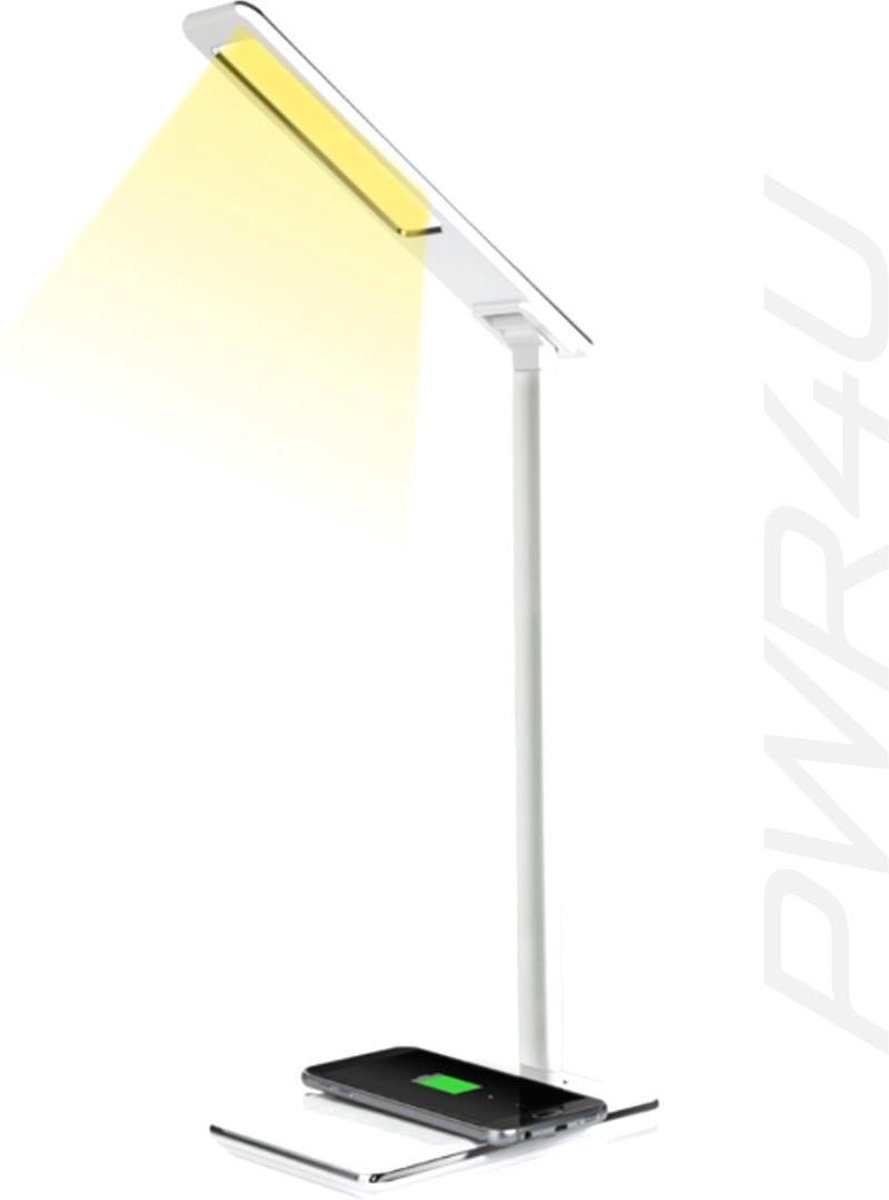 PWR4U - Tafellamp - Staand LED armatuur - Dimbaar - Wit