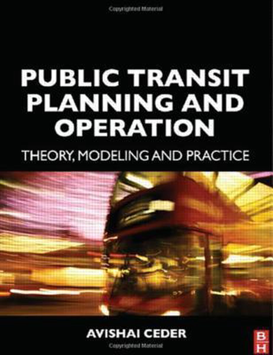 Public Transit Planning and Operation main product image