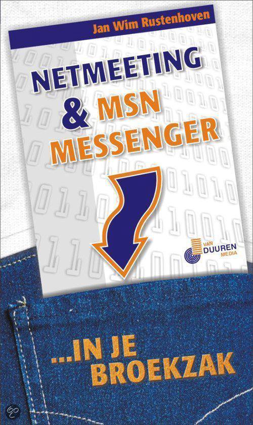 Cover van het boek 'Netmeeting en MSN messenger in je broekzak'