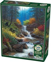 Cobble Hill Jigsaw Puzzle Mountain Cascade 1000 pièces
