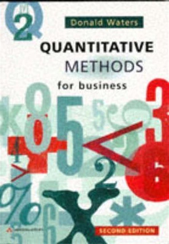 Quantitative Methods for Business - cover