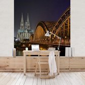 Vliesbehang 4 afmetingen Cologne Cathedral 192*192 cm