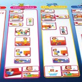Startset pictogrammen meisje - magneetjes - kinderplanbord - planbord - kind