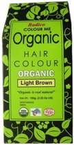 Radico Organic Colour Me Hair Colour Haarverf - Light Brown - 100g