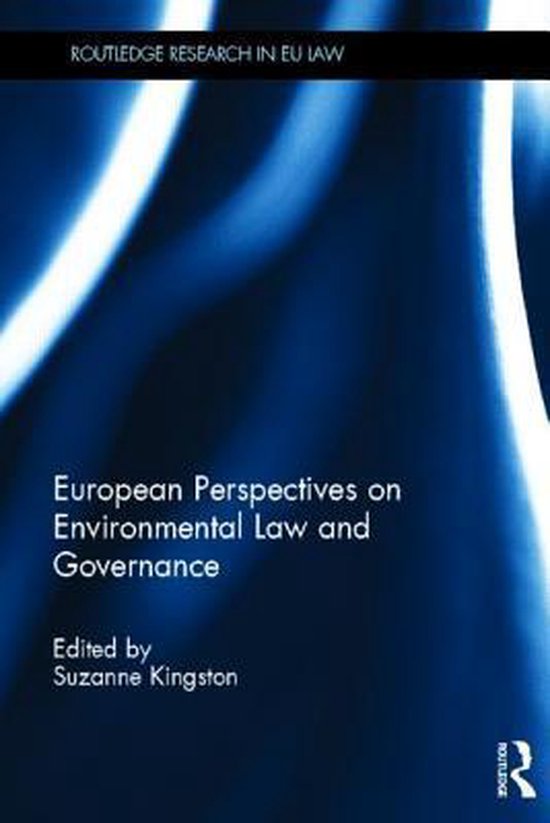 European Perspectives on Environmental Law and Governance - cover