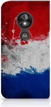 Motorola Moto E5 Play Uniek Standcase Hoesje Nederlandse Vlag