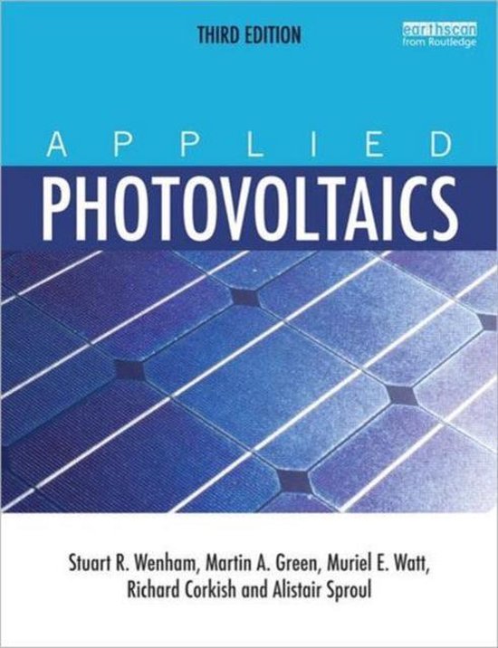 Applied Photovoltaics - cover