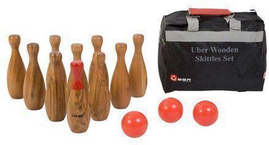 Uber Cone Set / Bowling - Bois dur Eco dans un sac de transport