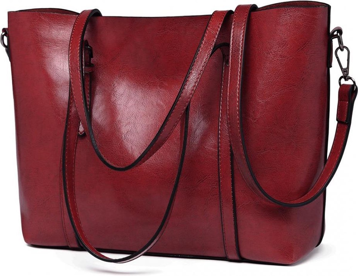 Miss Lulu Dames Handtas Schoudertas Shopper Laptoptas Werktas