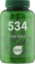 AOV 534 Zink Extra - 90 Zuigtabletten  - Mineralen - Voedingssupplementen