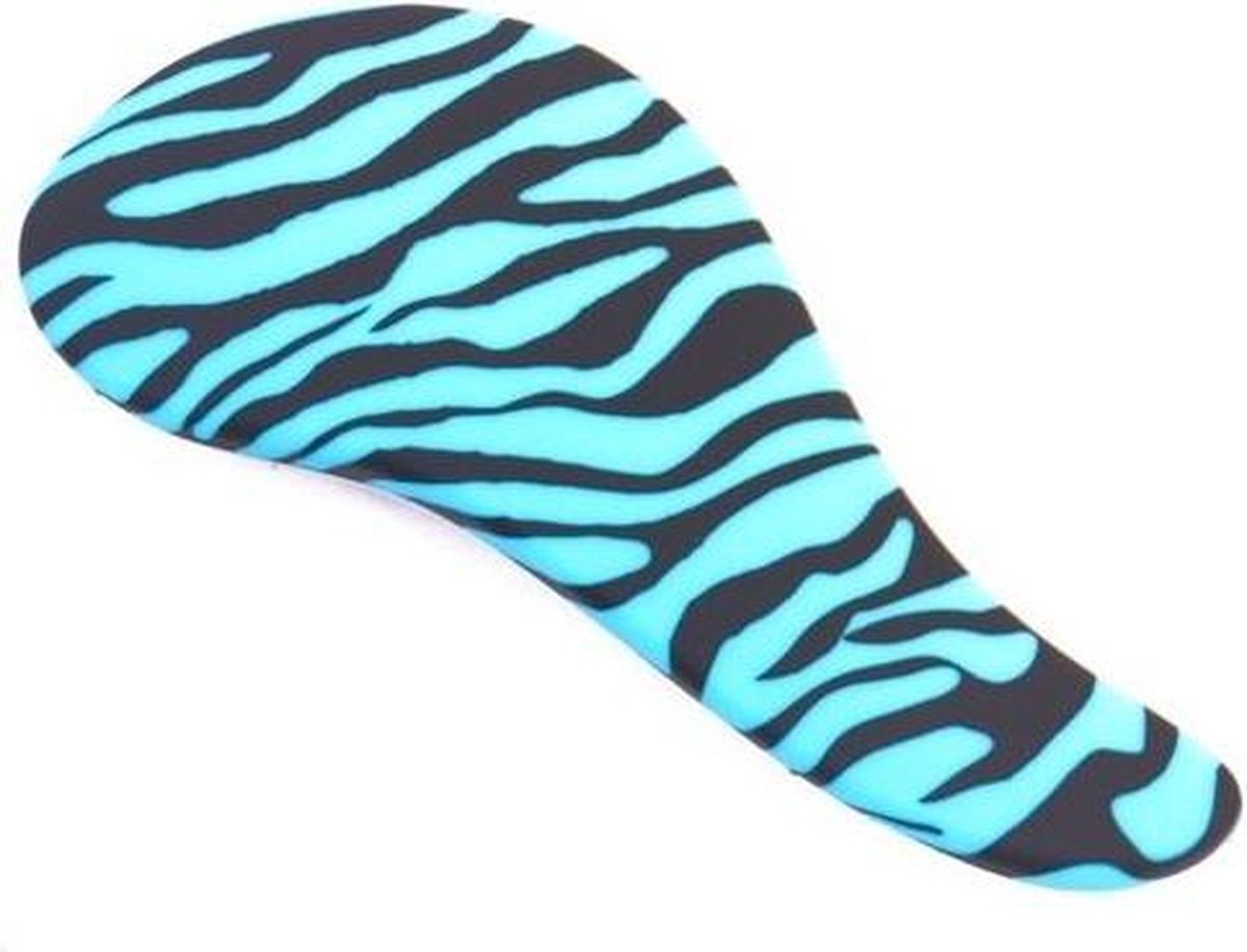 Gérard Brinard haarborstel anti klit borstel zwart/blauw - zebra print