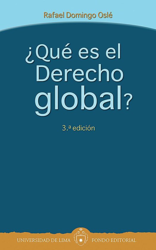 ¿Qué es el Derecho global? - cover