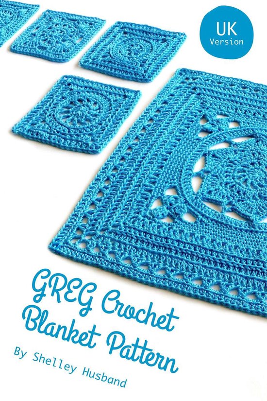 GREG Crochet Blanket Pattern UK Version - cover