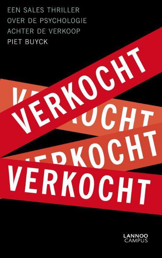 Cover van het boek 'Verkocht' van Piet Buyck