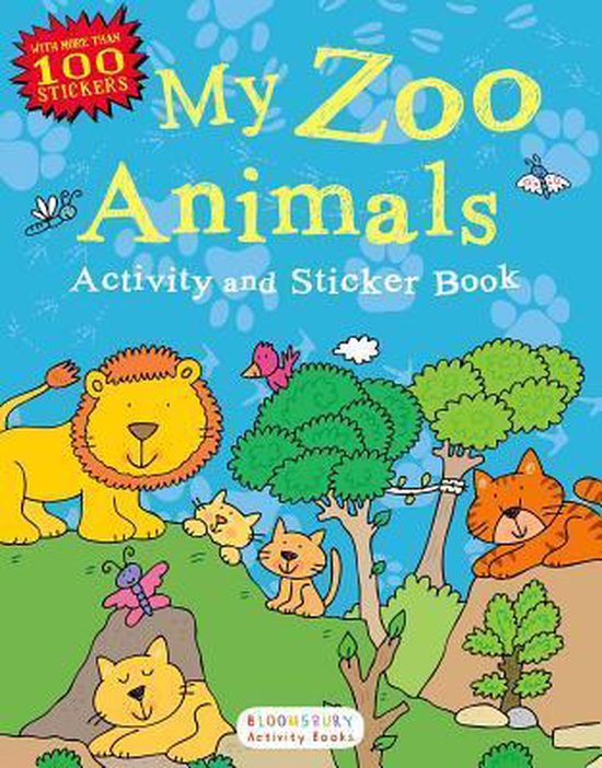 My Zoo Animals Activity and Sticker Book, Anonymous 9781619633056