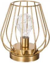 Tafellamp - Goud - V 1.5 - 17 x 17 x 15,5 cm