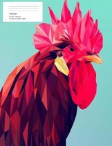 Rooster Composition Notebook