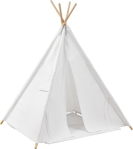 Wigwam tent - speeltent voor kinderen - wit | bol.com