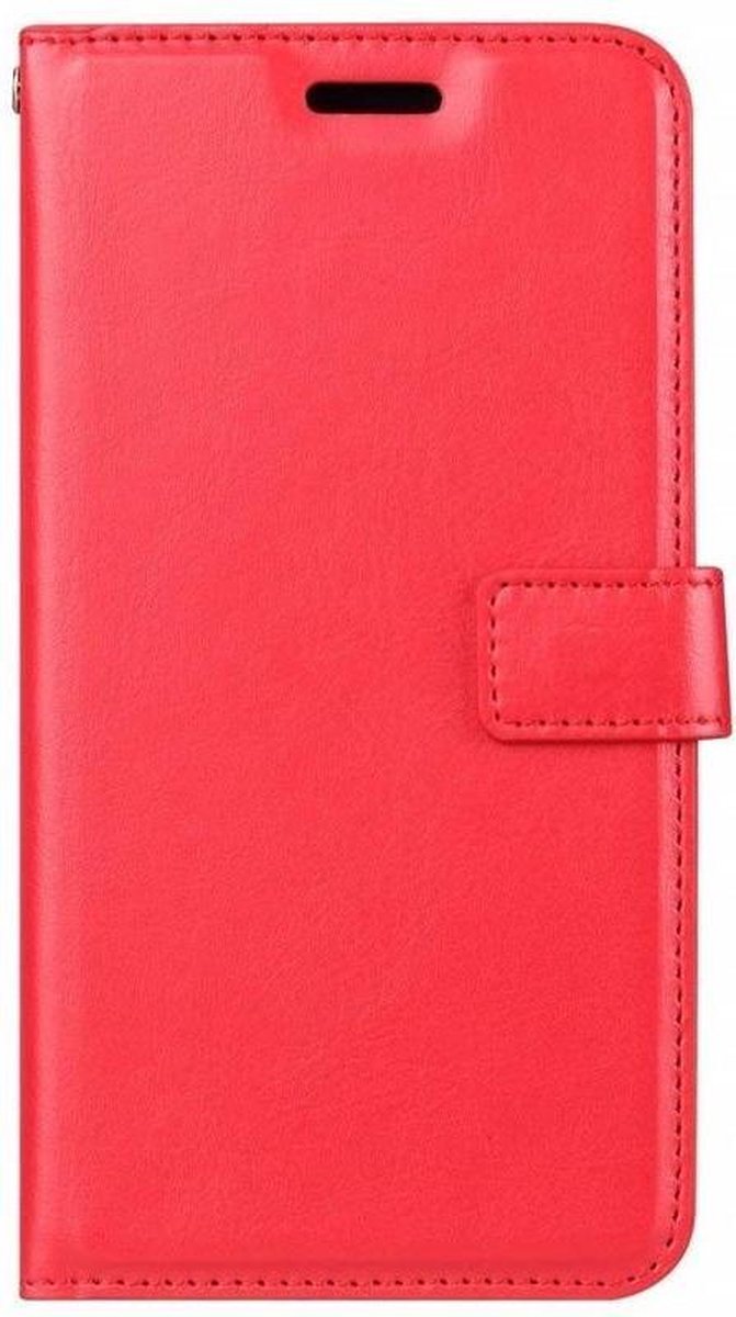 Telefoonhoes Geschikt voor: Apple iPhone X / XS Portemonnee hoesje rood