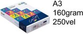 Color Copy Laserprinterpapier A3 160 gram Color Copy - pak à 250 Vel