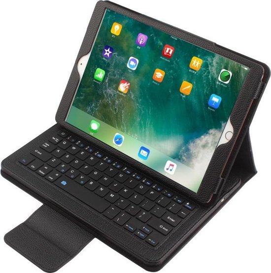 iPad pro 10.5 (2017) & iPad air 10.5 (2019) toetsenbord hoes zwart iPad pro 10.5 (2017) & iPad air 10.5 (2019) toetsenbord hoes zwart