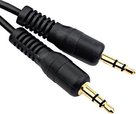 3.5mm Audio Jack Male-Male Kabel 1 Meter