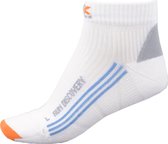 X-Socks Running Discovery 2.1 - Hardloopsokken - Vrouwen - Maat 35/36 - wit/blauw/oranje